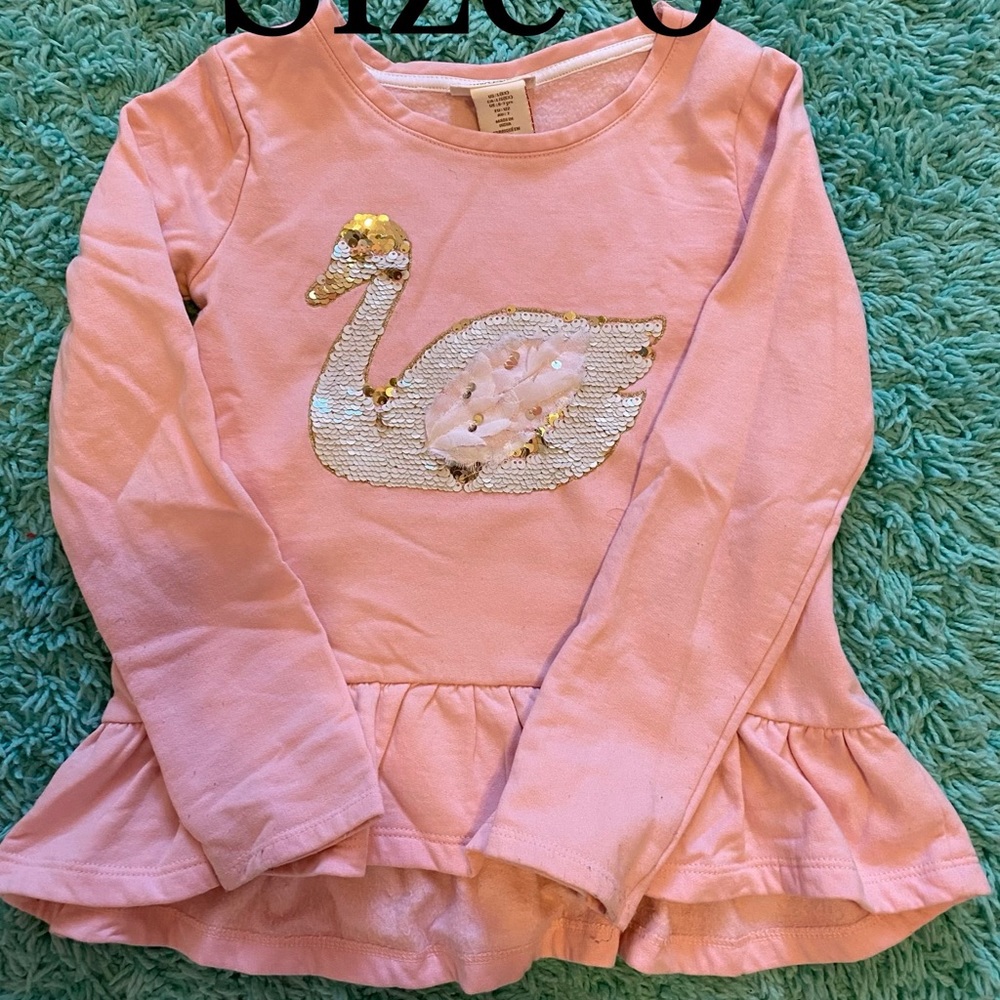 Swan color change shirt